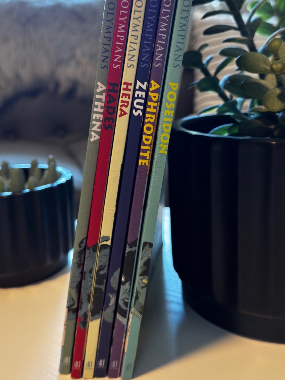 Olympians Graphic Novels 1-6: Zeus, Athena, Hera, Hades, Poseidon, Aphrodite